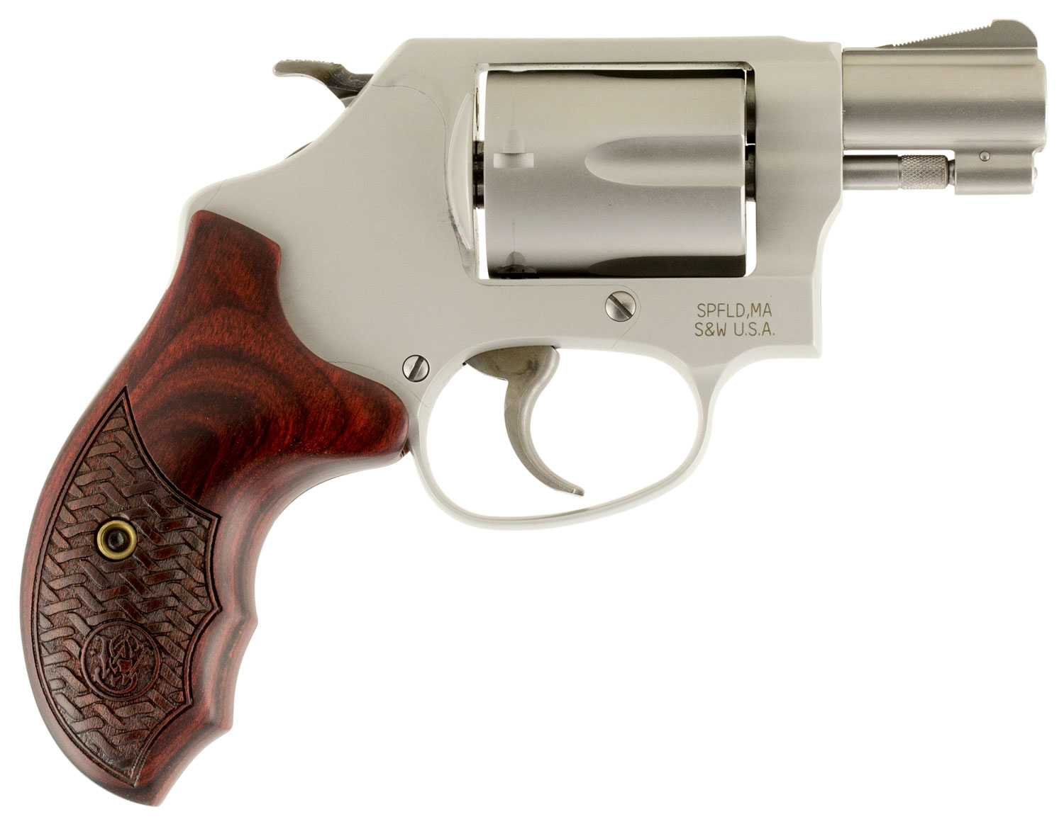 Smith & Wesson Model 637 Performance Center .38 Special +P 1.88" Stainless/Wood 5-Round