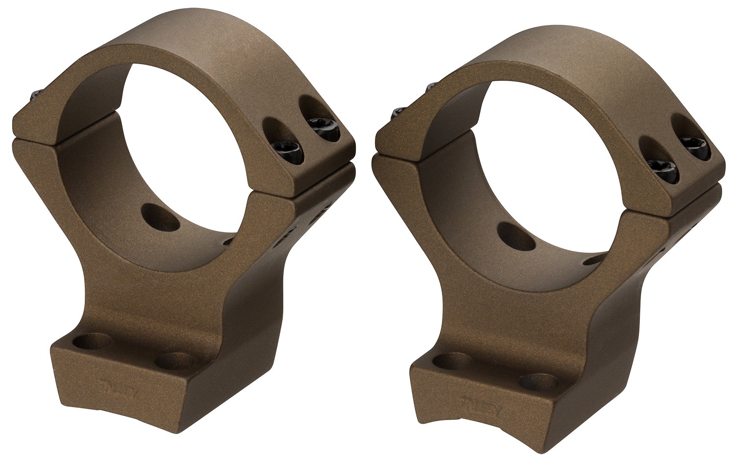 Browning 12534 X-Bolt Scope Mount System X-Lock Burnt Bronze Cerakote Aluminum 30mm Tube, Low Rings