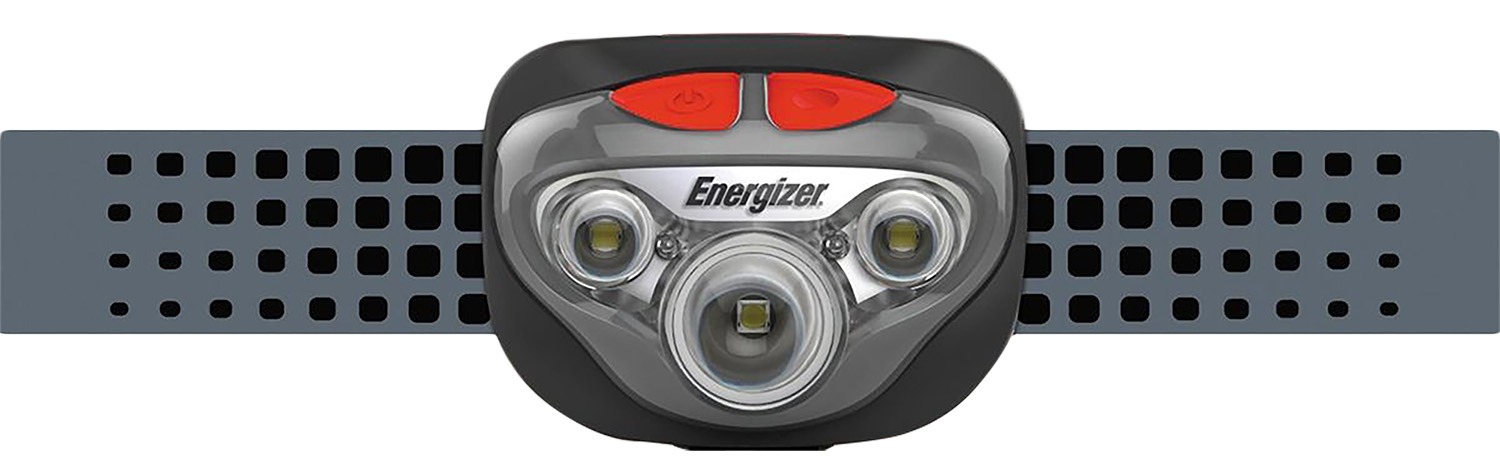 Energizer HDDIN32E Vision HD+ Focus 45/400 Lumens Red/White LED Bulb Gray 85 Meters Distance 30 Meters Distance