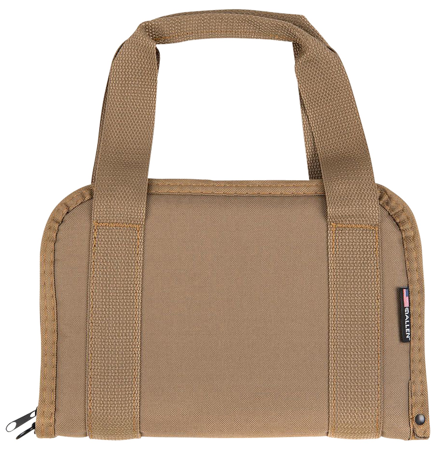 Allen 3642 Pistol Tote Flat Dark Earth Endura 11.50" Long Lockable Holds 1 Handgun