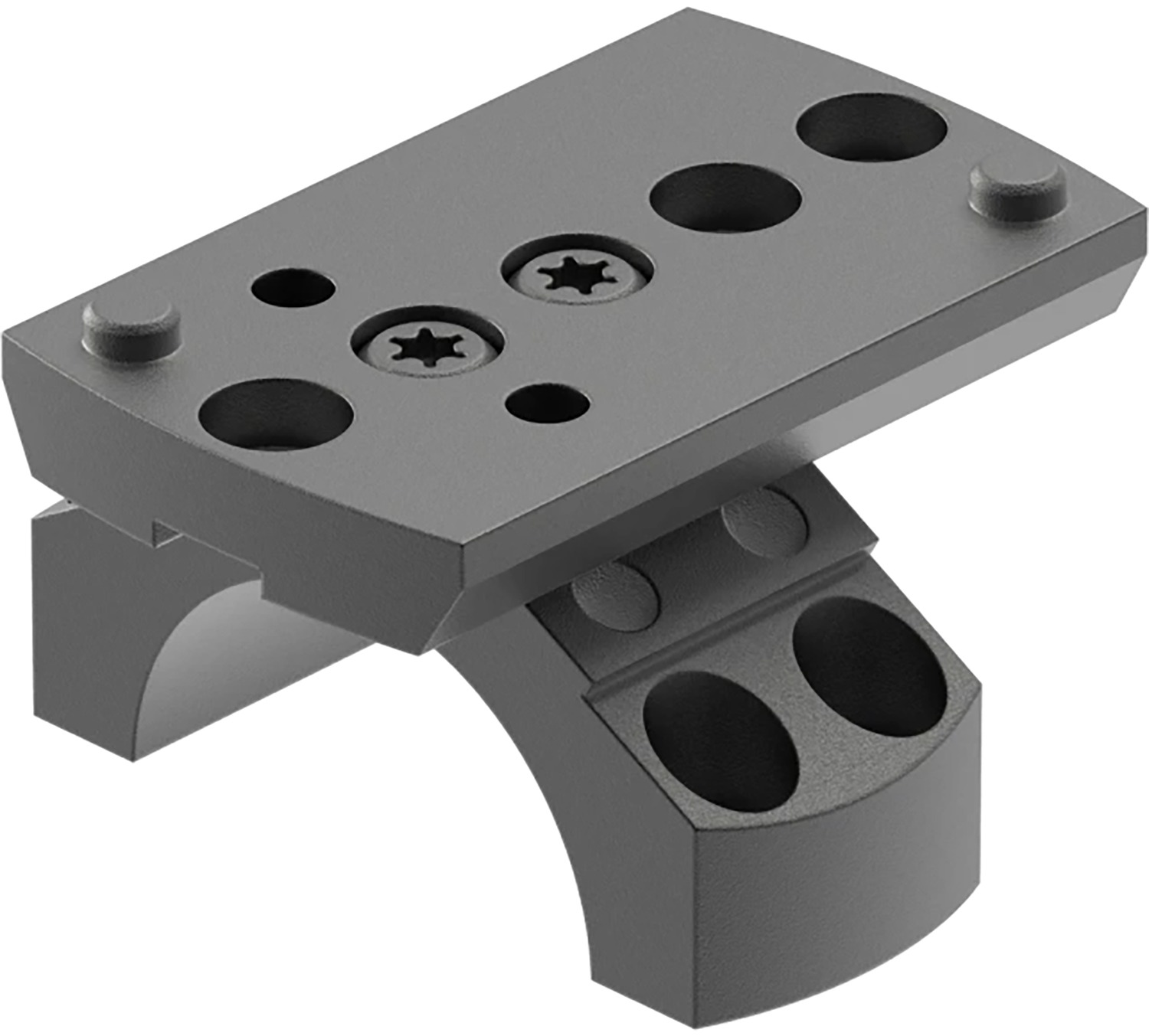 Leupold 175541 DeltaPoint Pro Ring Mount Matte Black Aluminum 1" Tube Picatinny/Weaver