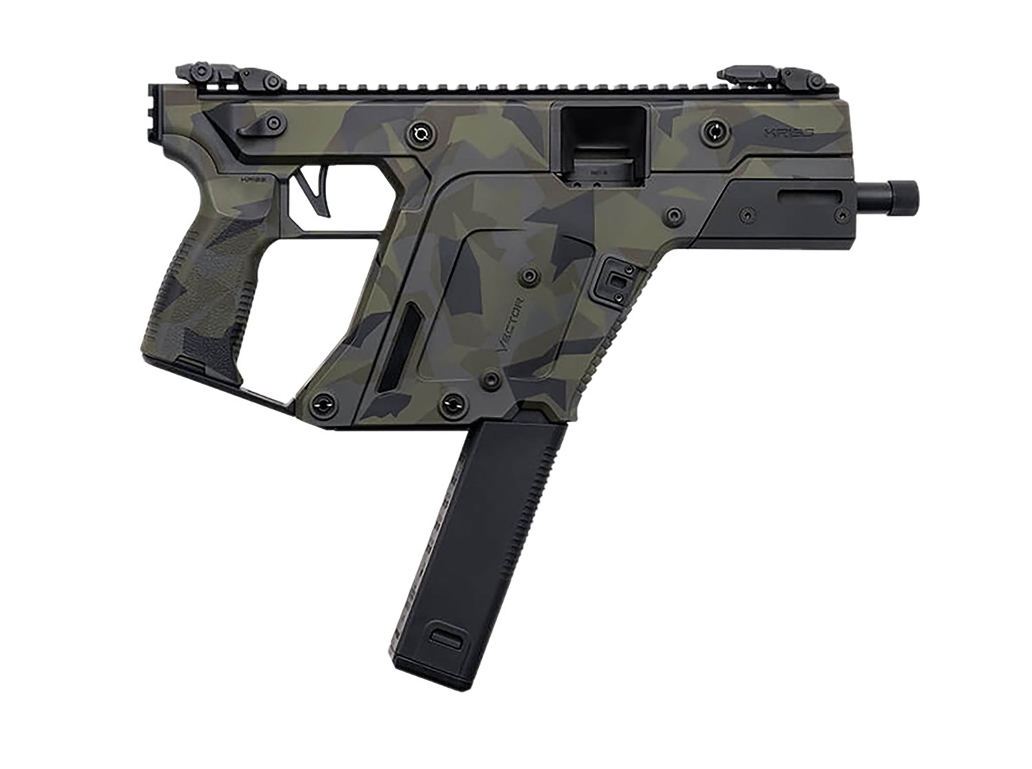 Kriss USA KV453PWD00 Vector SDP Gen3 45 ACP 30+1 5.50" Black Nitride Threaded Barrel, M-LOK Handguard, Picatinny Rail Receiver & Rear, Black Polymer Grip, Ambidextrous, Glock Mag Compatible