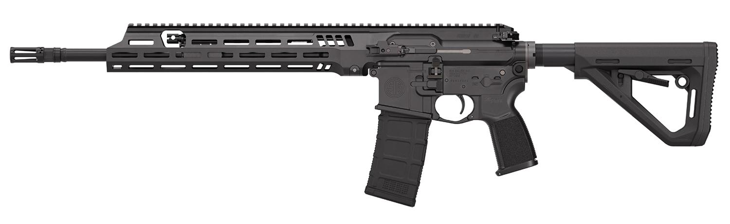 Sig Sauer R516G3556N16B 516 G3 Mohawk 5.56 NATO 30+1 16" Black FNC Barrel, Black Anodized Alloy Receiver w/Picatinny Rail, M-LOK Handguard, Black Polymer Stock, Textured Grip, Ambidextrous