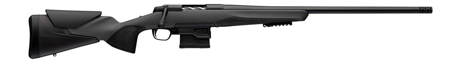 Browning 036130229 X-Bolt 2 Hunter LR 300 Win Mag 5+1 26" Matte Blued Threaded Barrel & Steel Drilled & Tapped Receiver, Matte Black Adj Vari-Tech Synthetic Stock, Right Hand