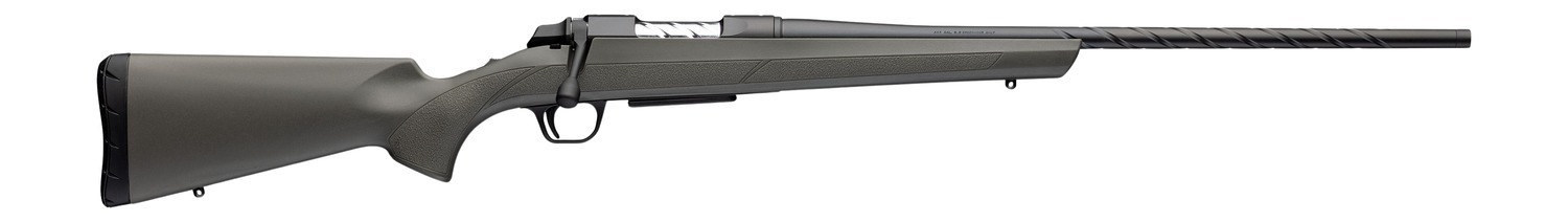 Browning 035851229 AB3 Pro Full Size 300 Win Mag 3+1 26" Matte Blued Spiral Fluted Threaded Barrel, Matte Blued Steel Drilled & Tapped Receiver, Gray/Green Fixed Synthetic Stock, Right Hand