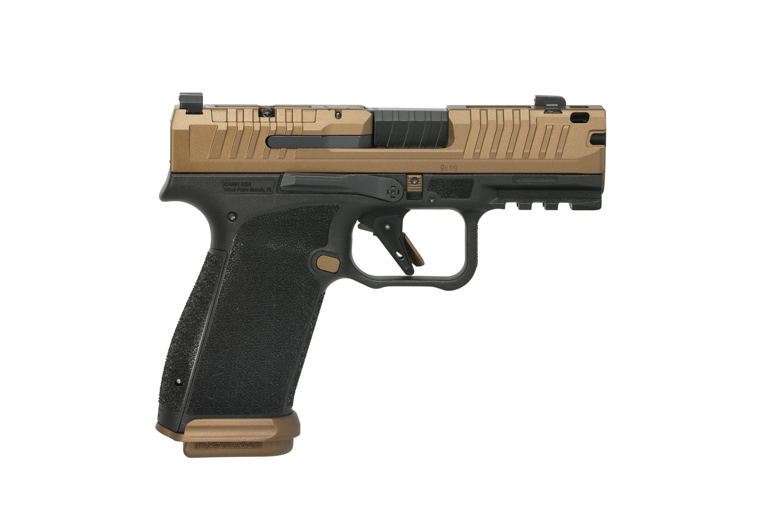 Canik METE MC9 Prime 9mm Black/Bronze 3.64" 17+1 Optics-Ready Pistol