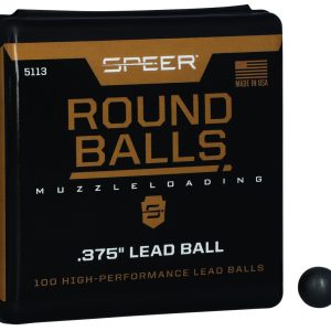 Speer 5113 Lead Balls  36Cal Lead Ball 79gr 100 Per Box/5 Case