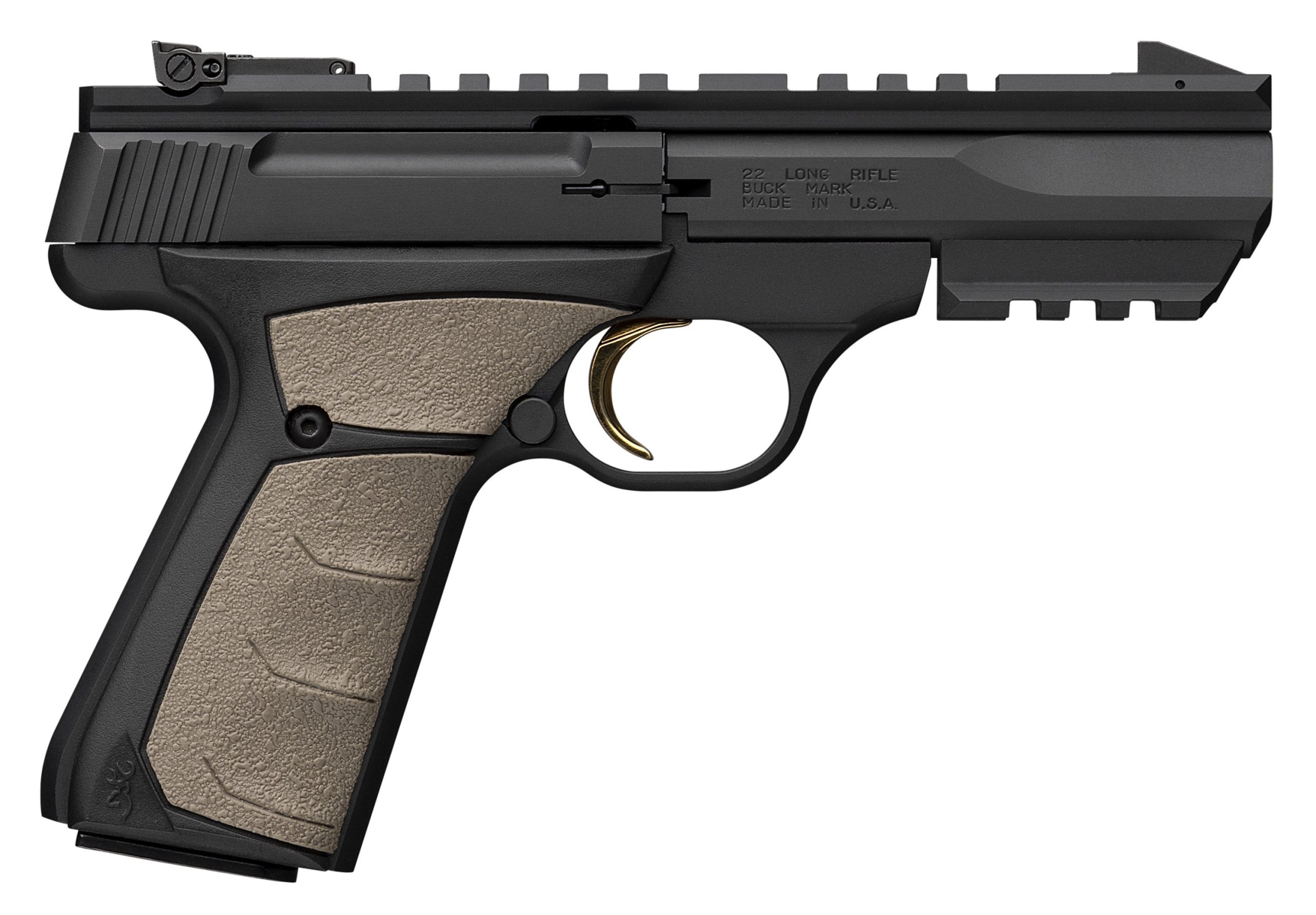 BRO BUCK MARK BLACK LABEL FDE 22LR 4 10RD