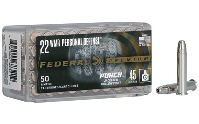FED PUNCH 22WMR 45GR JHP 50/3000 - Image 2