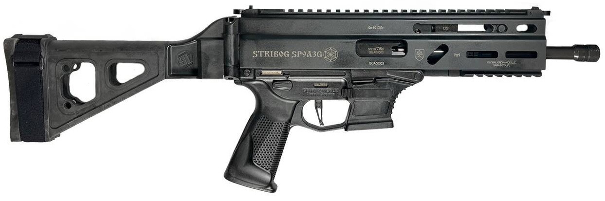 GO GRAND POWER STRIBOG SP9A3G 9MM SUB PISTOL SB