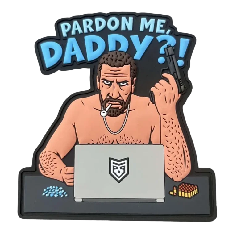 Hunter Biden: Pardon Me Daddy PVC Patch