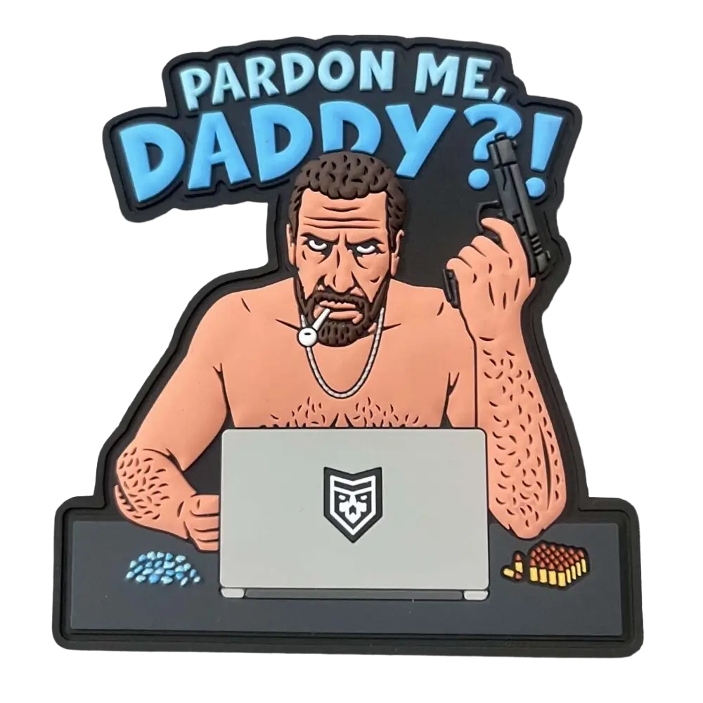 Hunter Biden: Pardon Me Daddy PVC Patch