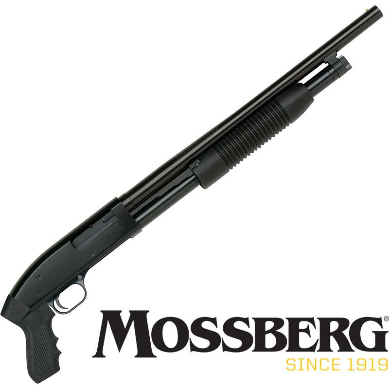 Maverick 88 Pistol Grip 12 Gauge 18.5 inch barrel 6 Round Black