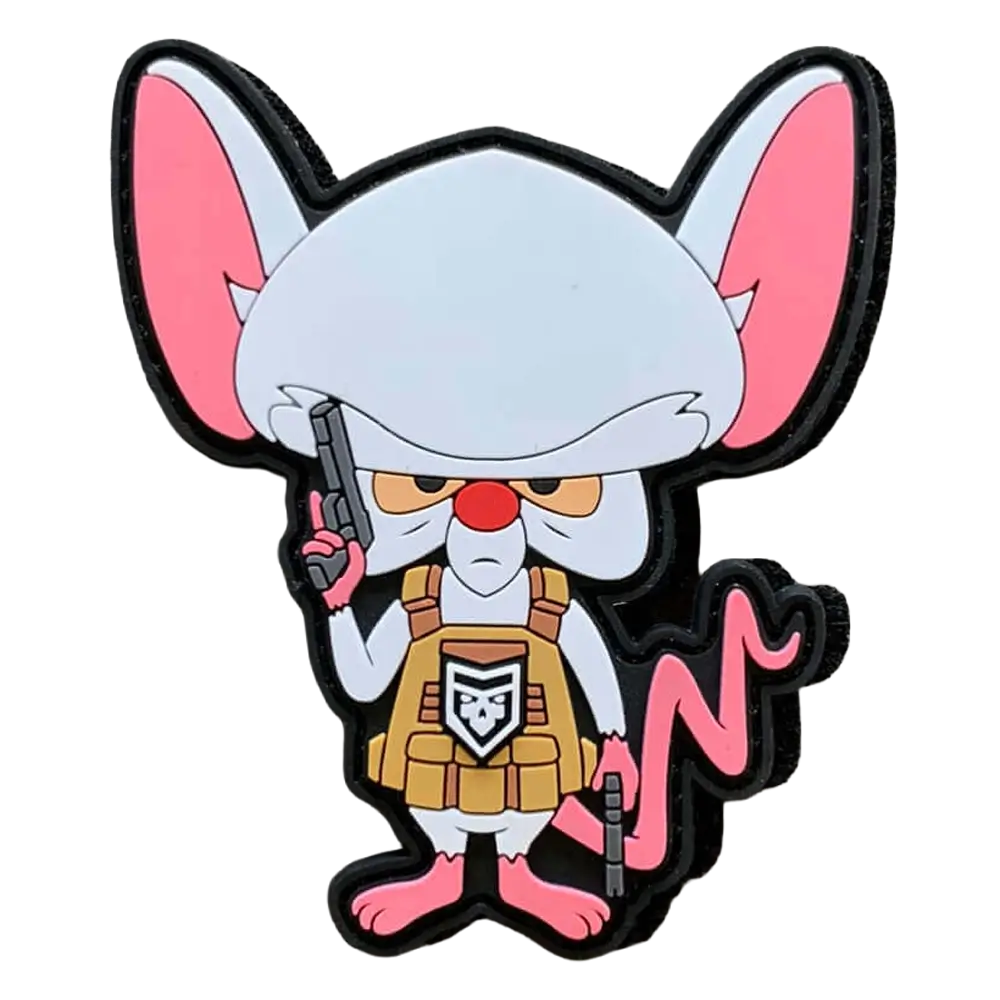 Pinky and the Brain PVC Patch