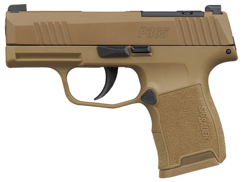 SIG SAUER P365 Coyote 9mm 3.1″ 10+1 with X-RAY3 Sights
