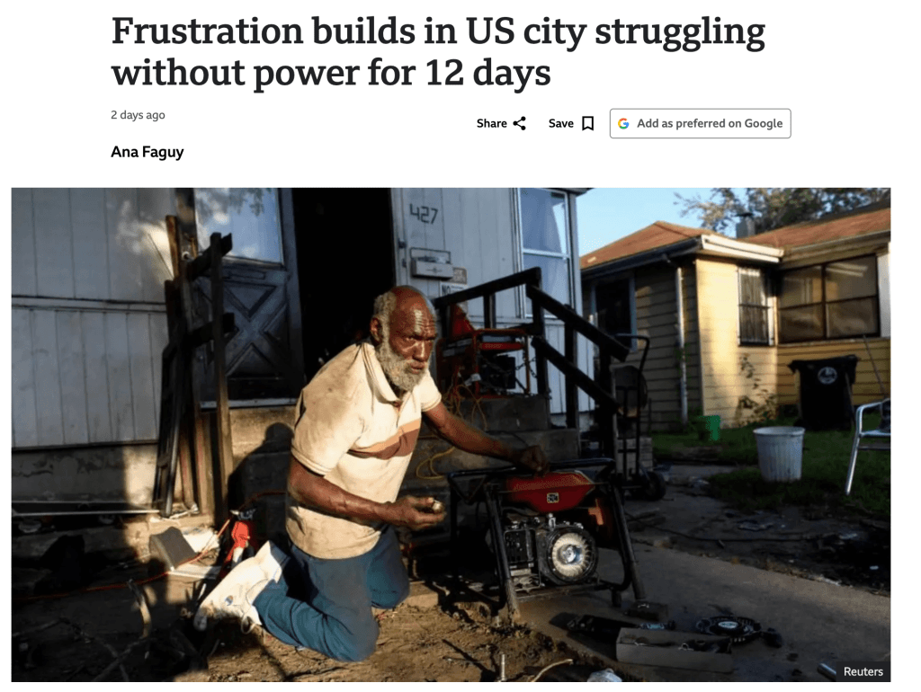 Gary Indiana Power Outage news article