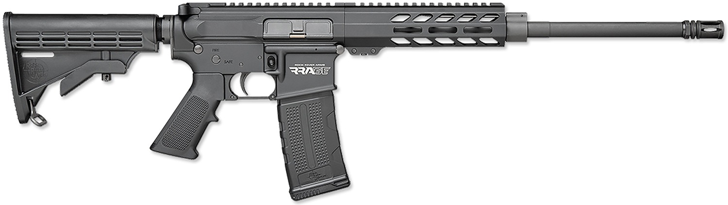 Rock River Arms DS1850 LAR-15M Rrage 223 Rem,5.56x45mm NATO 16" 30+1 Black 6 Position Stock