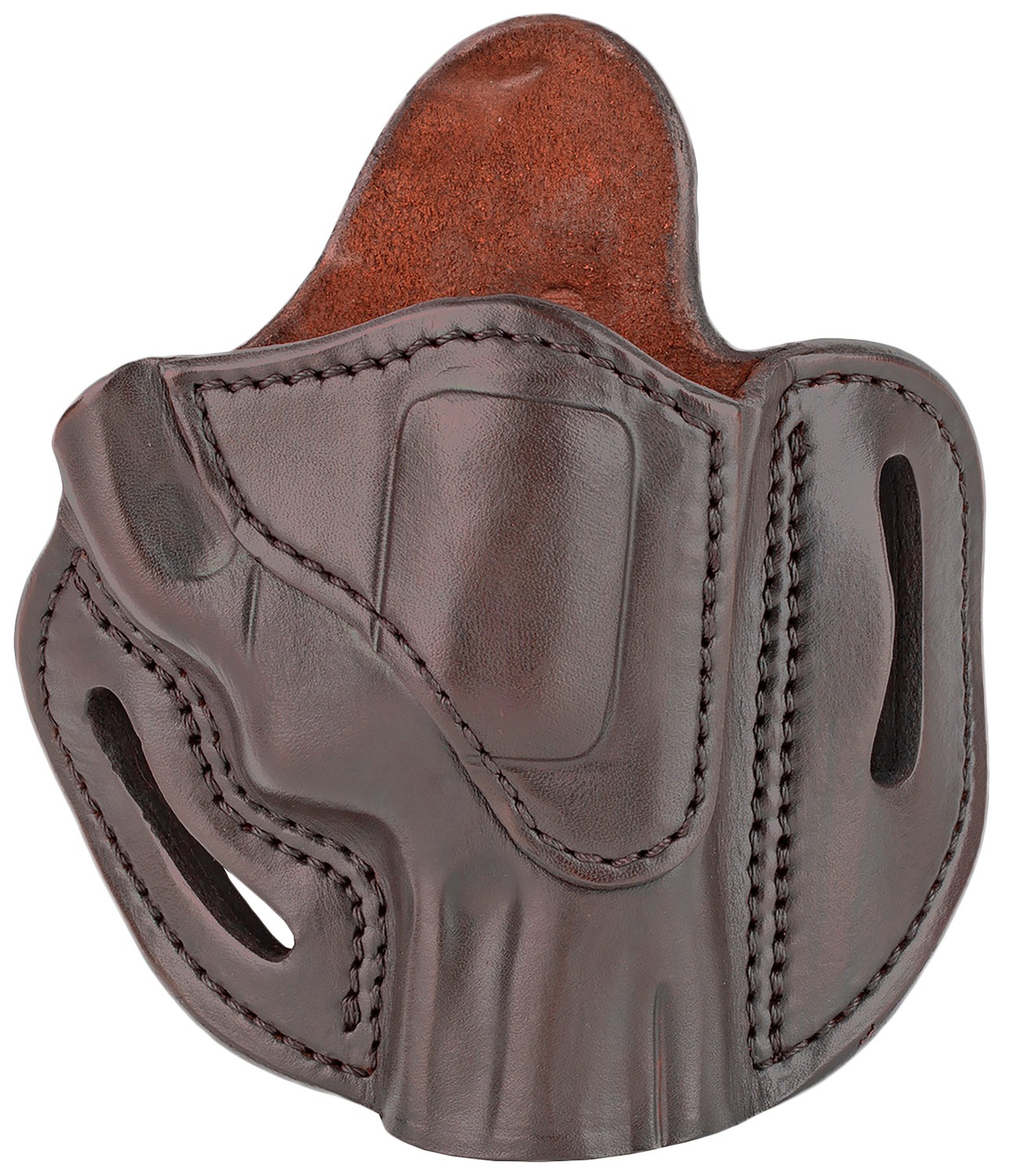 1791 Gunleather RVH2SSBRR RVH2S OWB Size 02S Signature Brown Leather Belt Slide Fits S&W K Frame Right Hand