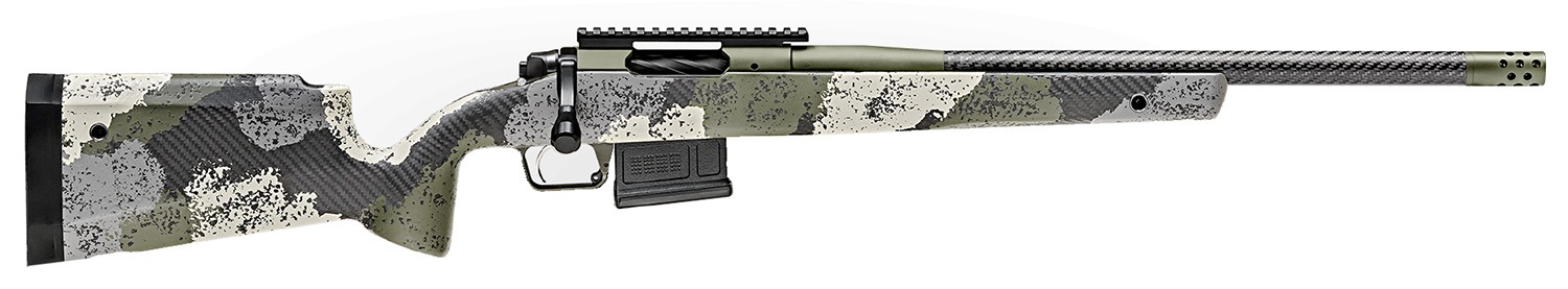Springfield Armory BAW9206CMCFG 2020 WayPoint 6mm Creedmoor 5+1 20" CF Evergreen Camo Hybrid Profile w/M-LOK Stock Mil-Spec Green Cerakote Right Hand