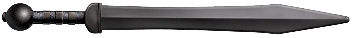 Cold Steel CS92BKGM Gladius Trainer Sword Black Polypropylene 31" OAL