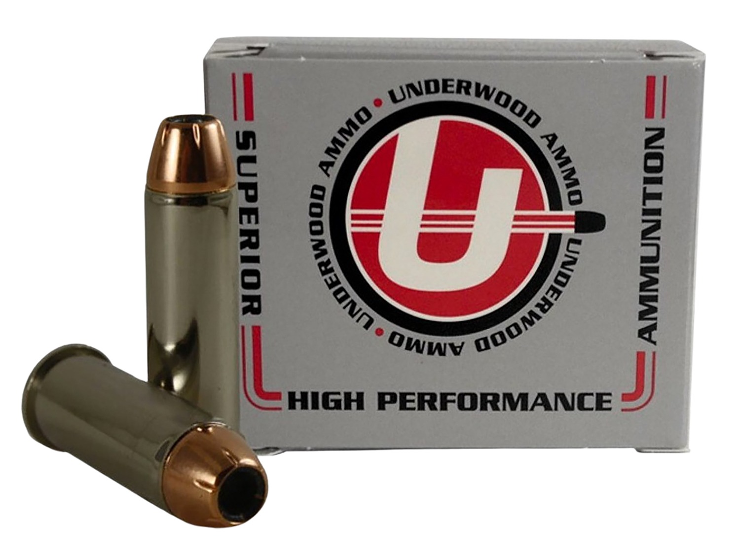 Underwood Ammo 325 XTP 44RemMag 180gr Jacketed Hollow Point 20 Per Box/10 Case