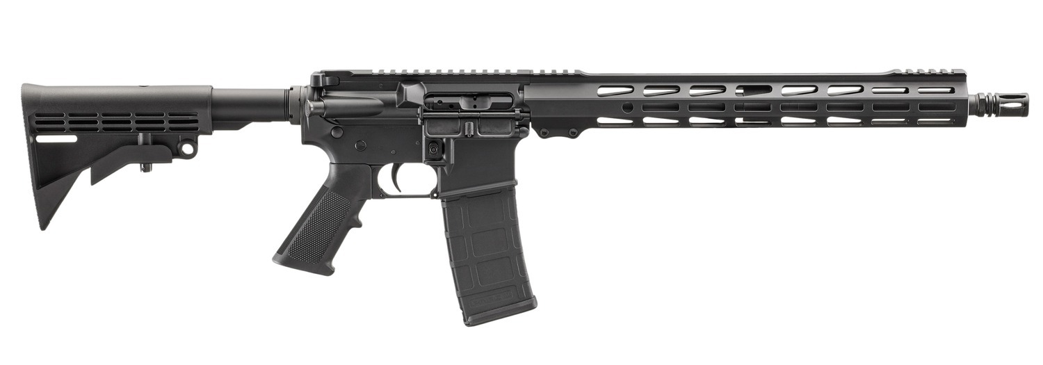 Ruger 28601 Harrier 5.56 NATO 30+1 16.10" Black Anodized Threaded Barrel, Black Hardcoat Anodize Aluminum Receiver w/Picatinny Rail, M-LOK Handguard, M4 Style Collapsible Black Polymer Stock, AR Styl
