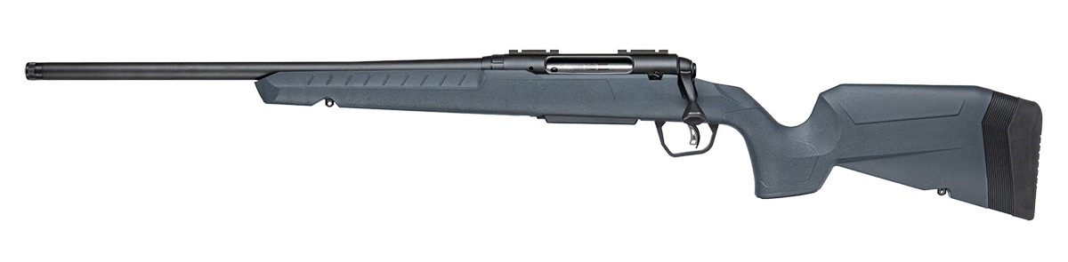 Savage Arms 33151 Axis 2 6.5 Creedmoor 4+1 20" Matte Black Carbon Steel Threaded Barrel, Drilled & Tapped Receiver, Gray Fixed w/Pistol Grip Synthetic Stock, Left Hand