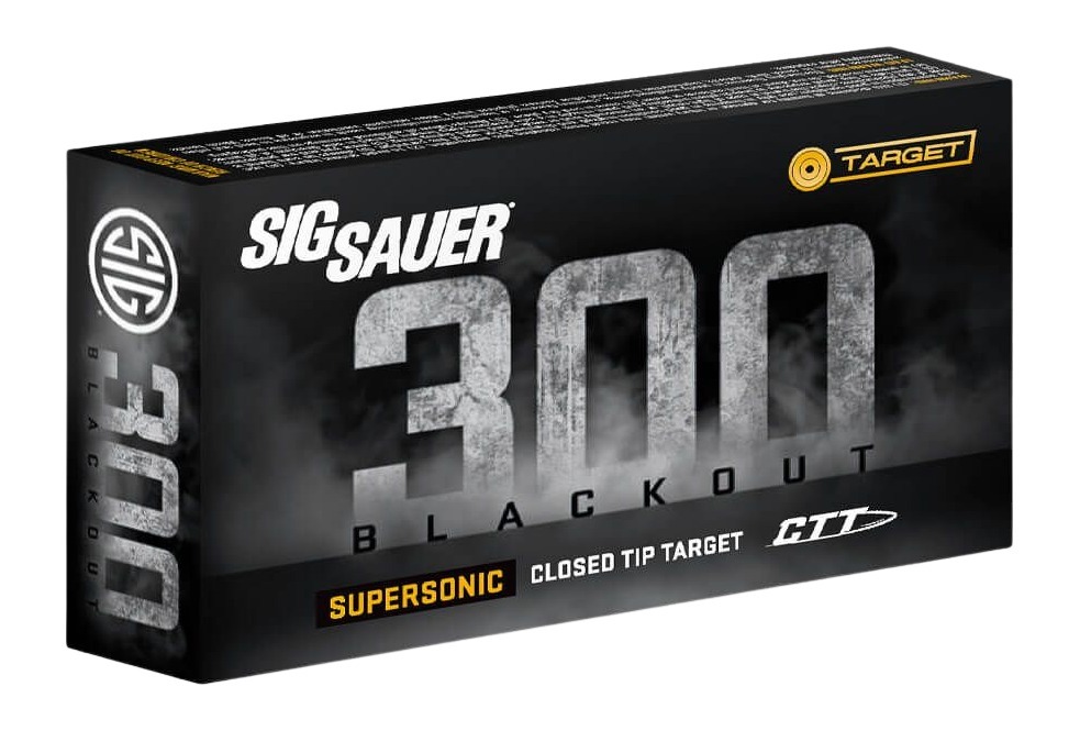 SIG SAUER 300 Blackout 125 Grain CTT Ammunition