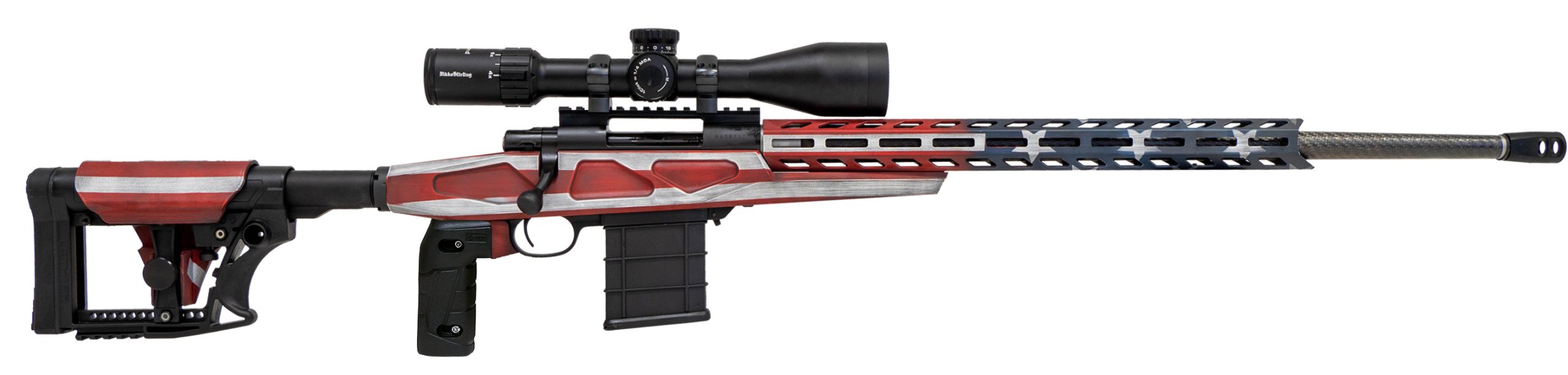 LSI HOWA 1500 25CREED USA FLAG CHASSIS 24 HB
