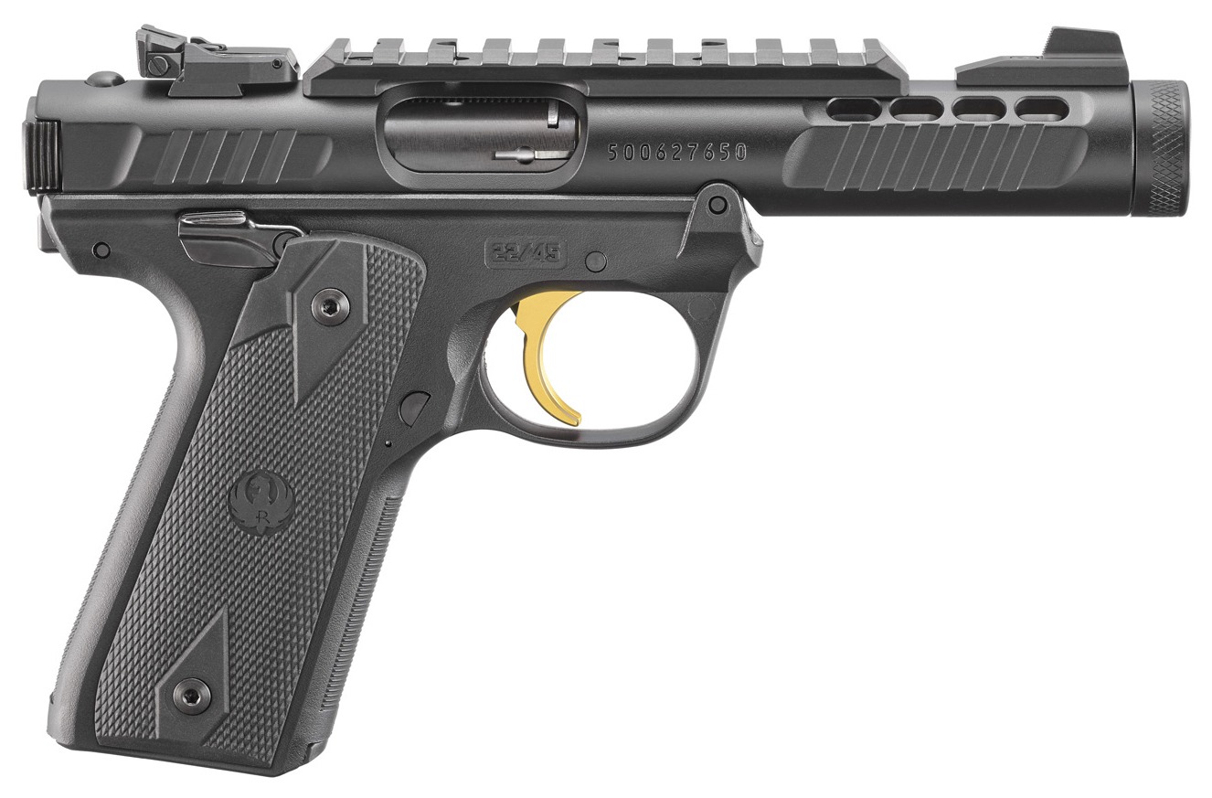RUG MARK IV 22/45 LITE 22LR BLACK 10RD