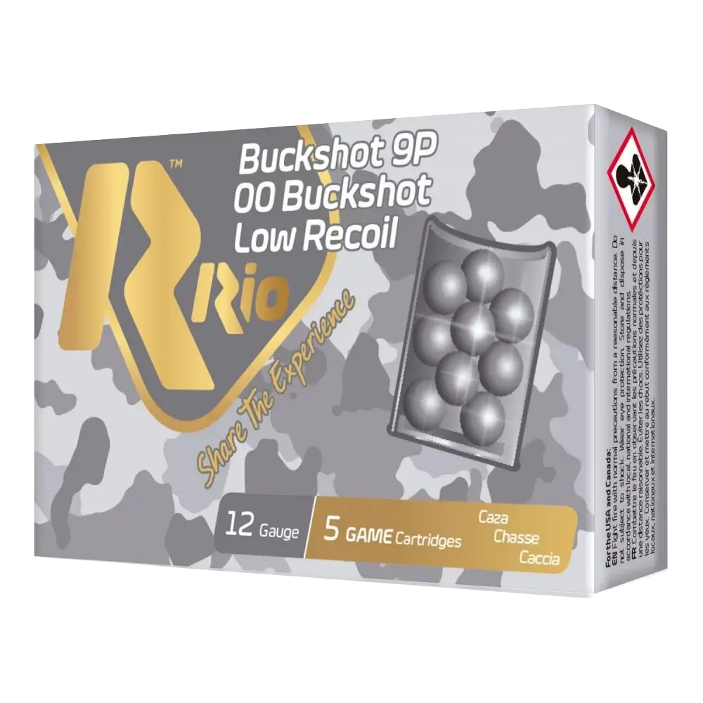 Rio Royal Buck Low Recoil 12 Gauge Buckshot