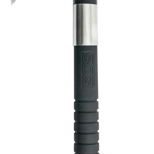S.O.G SOGF182NCP Voodoo Hawk Mini 2.75" Blade 3Cr13MoV SS Blade Black Side Hammer Checkering w/"SOG" GRN Handle 12.50" Long Tomahawk