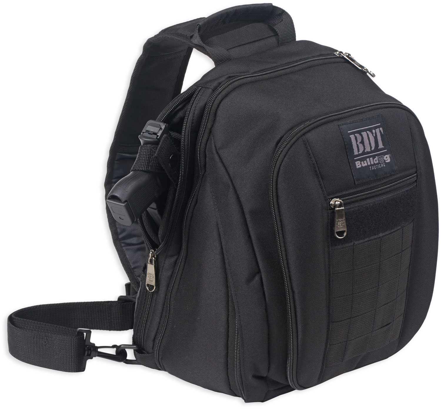 Bulldog BDT408B BDT Tactical Sling Pack Small Nylon w/ Black Finish