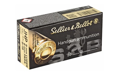 S&B 9MM 124GR JHP 50/1000 - Image 2