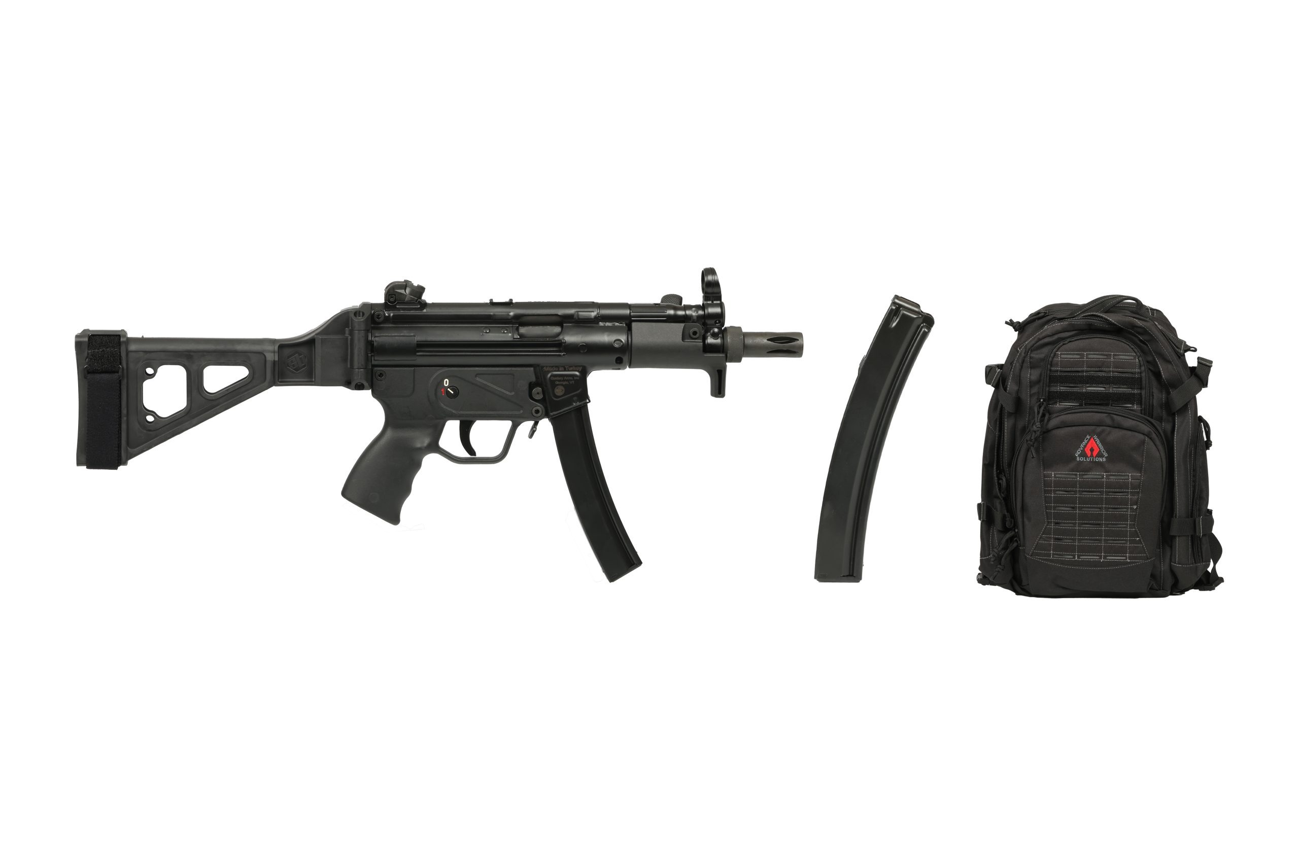CENTURY ARMS AP5-P 9MM 5.75" 30+1 BRACE PKG