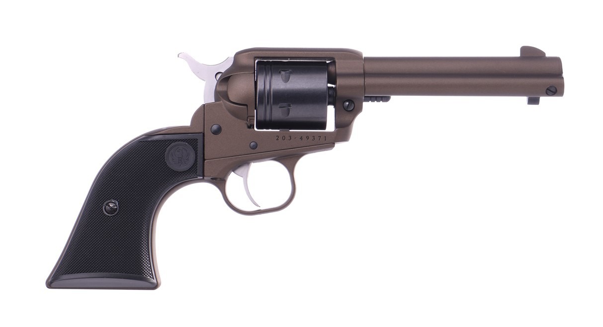 RUGER WRANGLER 22LR MDNGT BRNZ 4.6"#